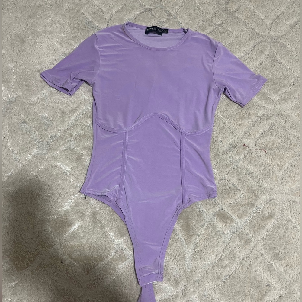 Purple Body Suit